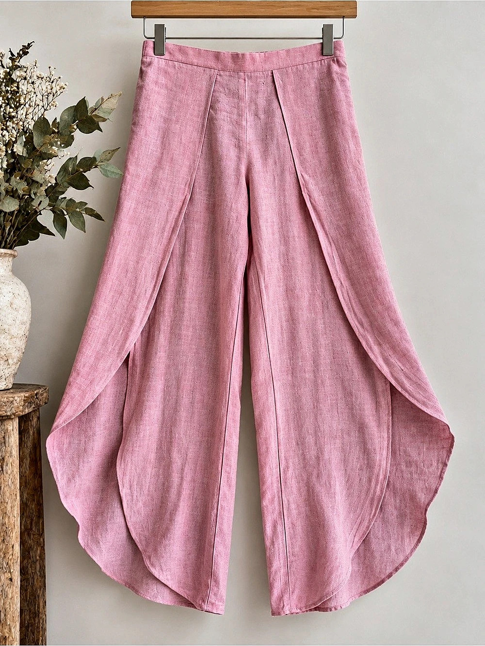 Drew Wide Leg Pink Pants Like New